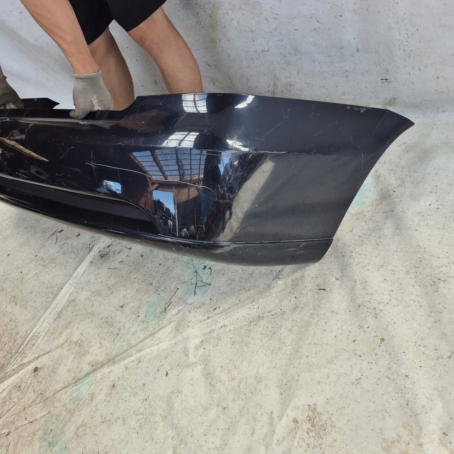 OPEL ASTRA II G COUPE BERTRONE 09- bumper rear part rear