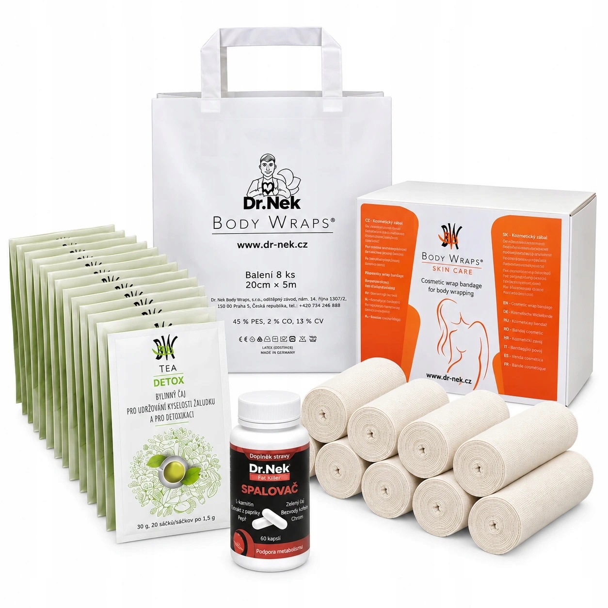 Body Wraps Skin Care Mini set 11 zábalů