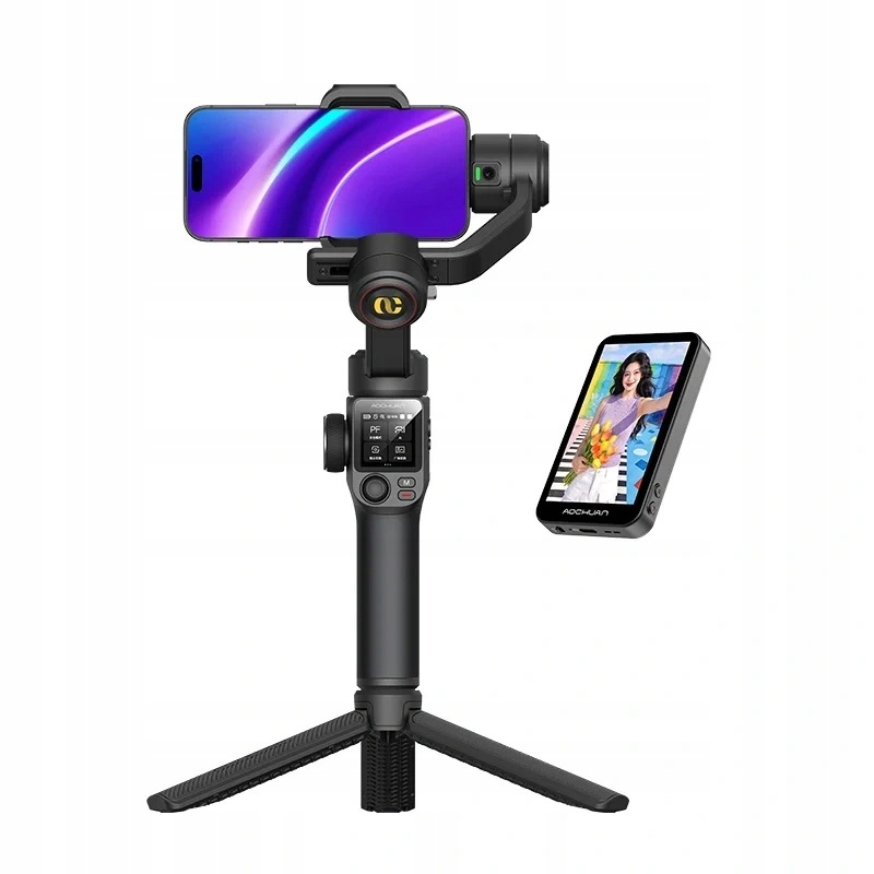 Aochuan S3 Gimbal pro telefon Ai Stativ Dotykový Led displej Sledování 360°