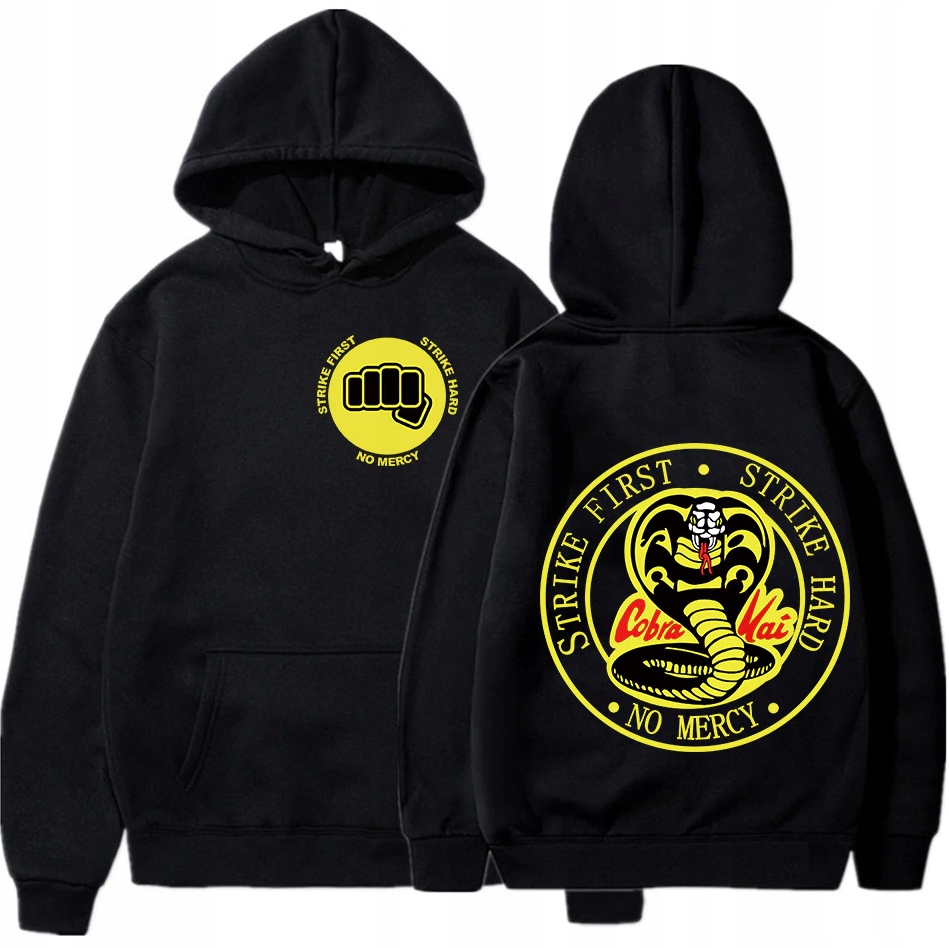 

Bluza Kobra Cobra Kai Rozmiary Karate Kid Kolory