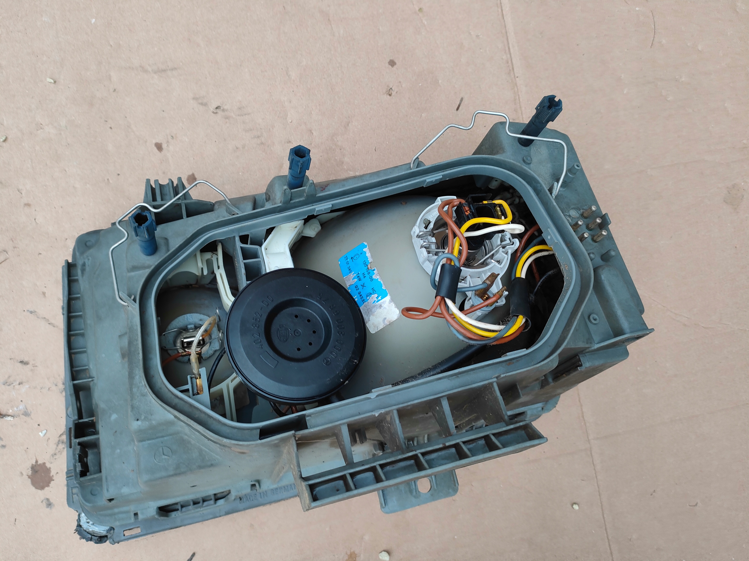 mercedes w124 light front front right