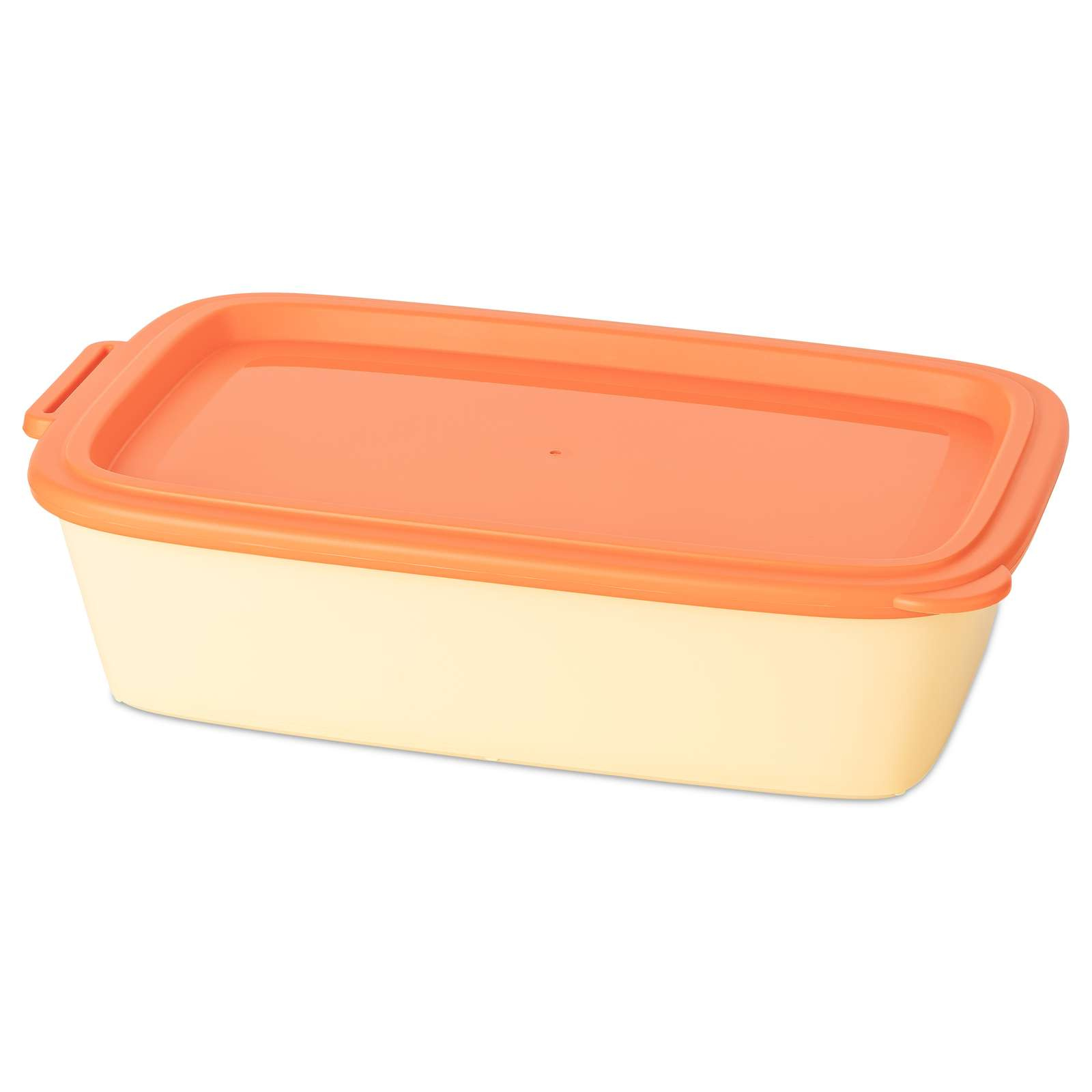 Miska S Víkem 1,4 L Vodotěsná Pro Potraviny, Žlutá, Plastová