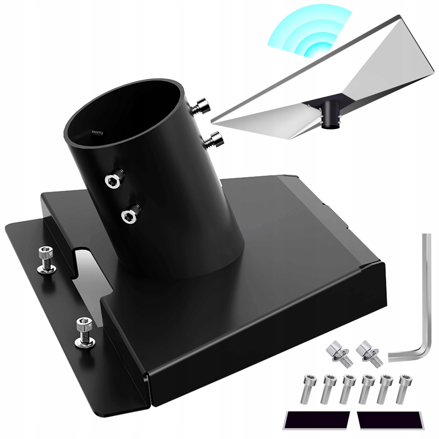 Adapter rurowy Do anteny Starlink Gen 3 V3 Pipe Mount Uchwyt masztowy Metal
