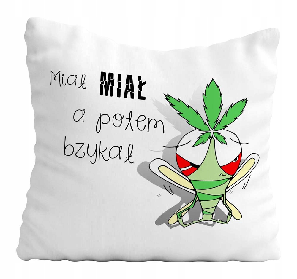 

Poduszka Rasta Trawka Marihuana Miał Miał