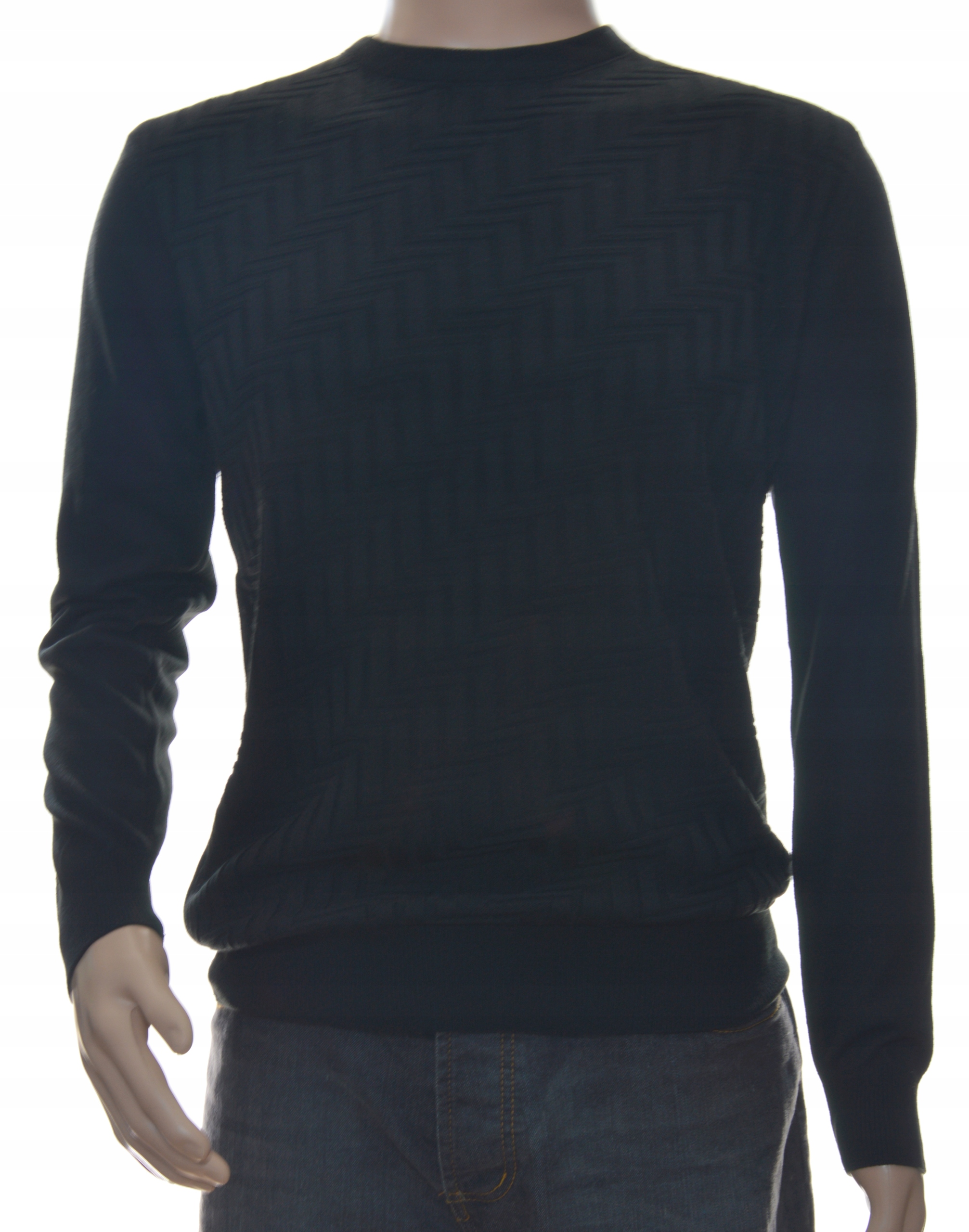 

Sweter sweterek męski czarny z kaszmirem XL