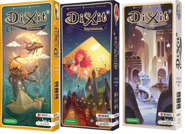 Dixit 5 Marzenia Dixit 6 Wspomnienia Dixit 7