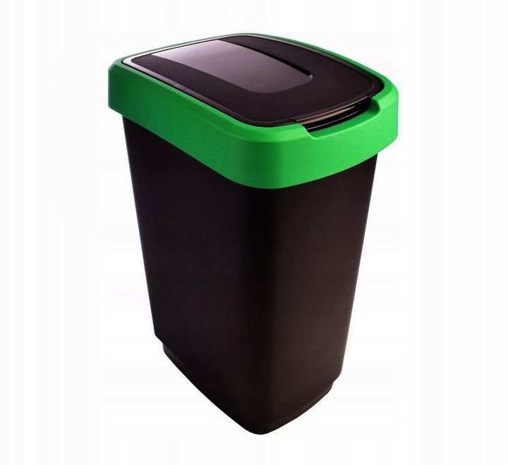 Pojemnik KOSZ do segregacji śmieci 25L SZKŁO