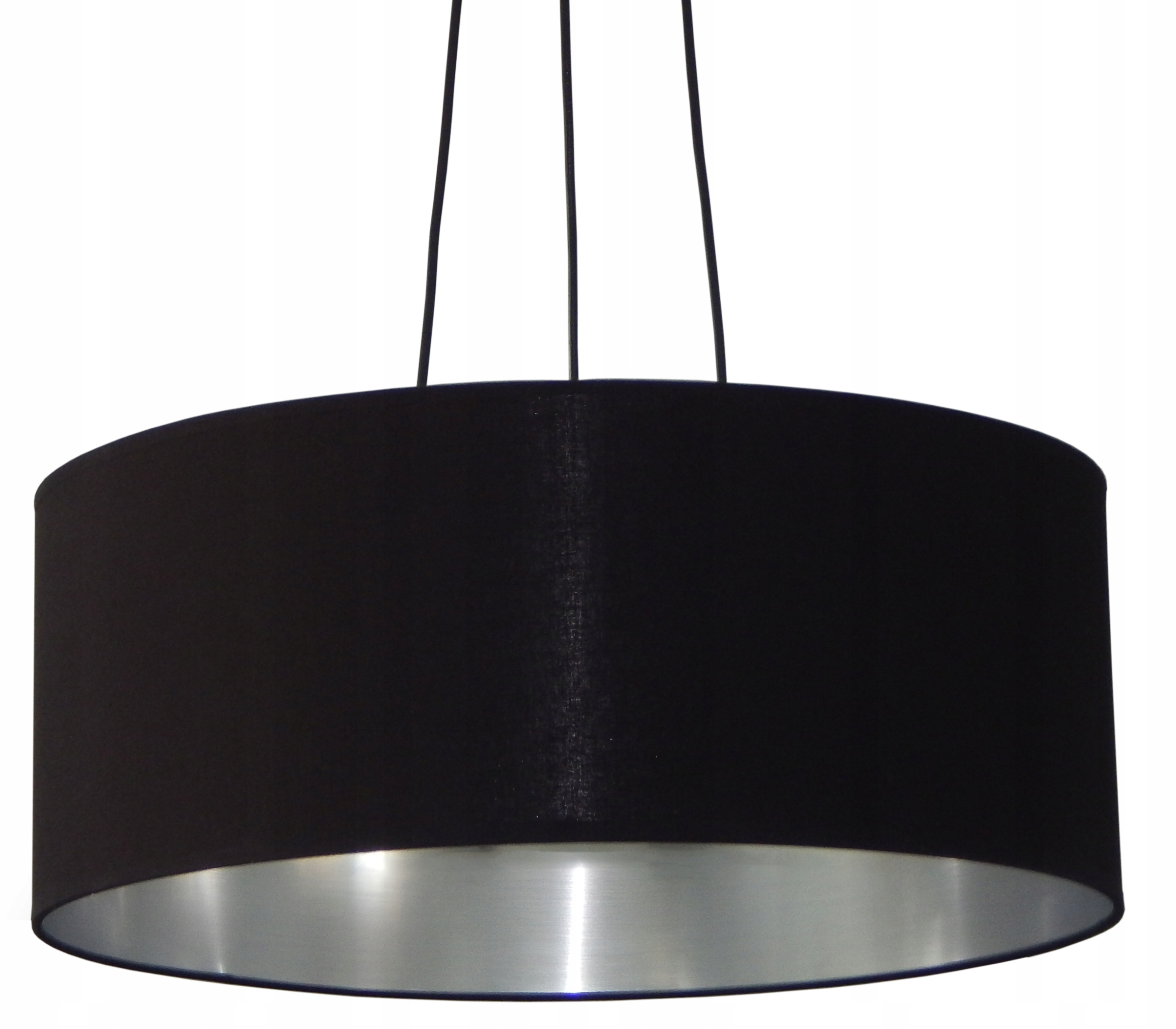 

Lampa Wisząca Sufitowa Czar/alu Loft Led F50 3XE27