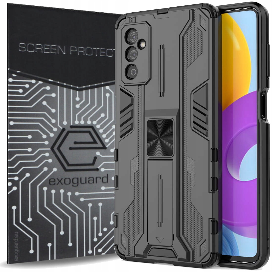 

Case Etui Pancerne+szkło do Samsung Galaxy M52 5G