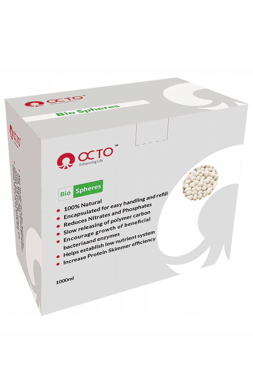 Levně Biologická Vložka Do Filtru Media Filtrační Kuličky Bio Spheres Sump 1L