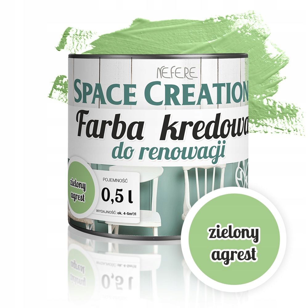 

Farba kredowa Agrest renowacja mebli Chalk Paint
