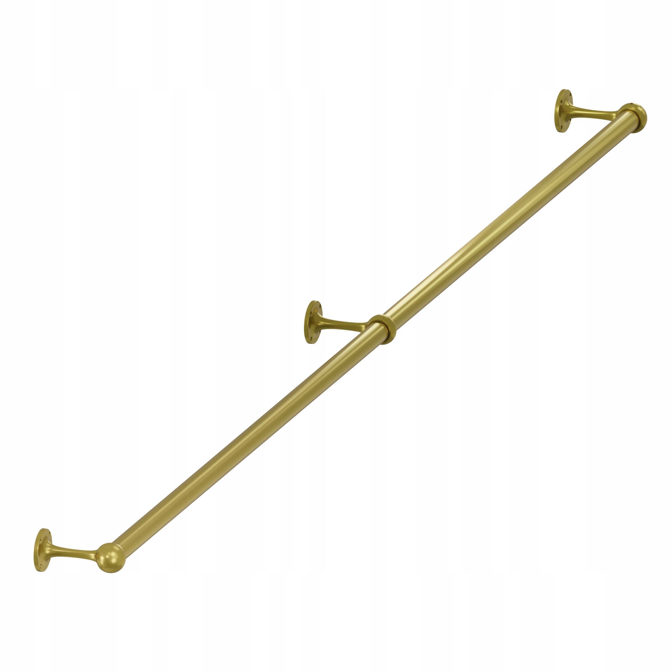 Schodišťové Zábradlí Na Schody Držák Zlatý 25 mm 250 cm Nazare