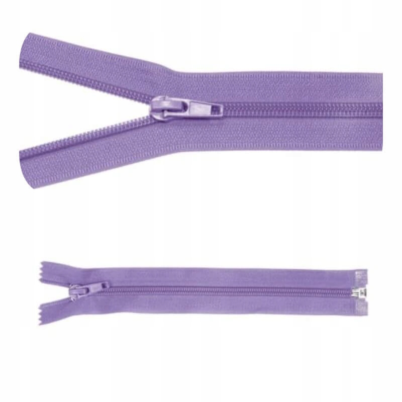 Zamek spiralny rozdzielczy #5 80cm lila 5szt