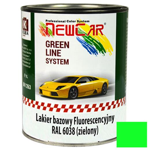 Lakier bazowy FLUORESCENCYJNY RAL 6038 ZIELONY