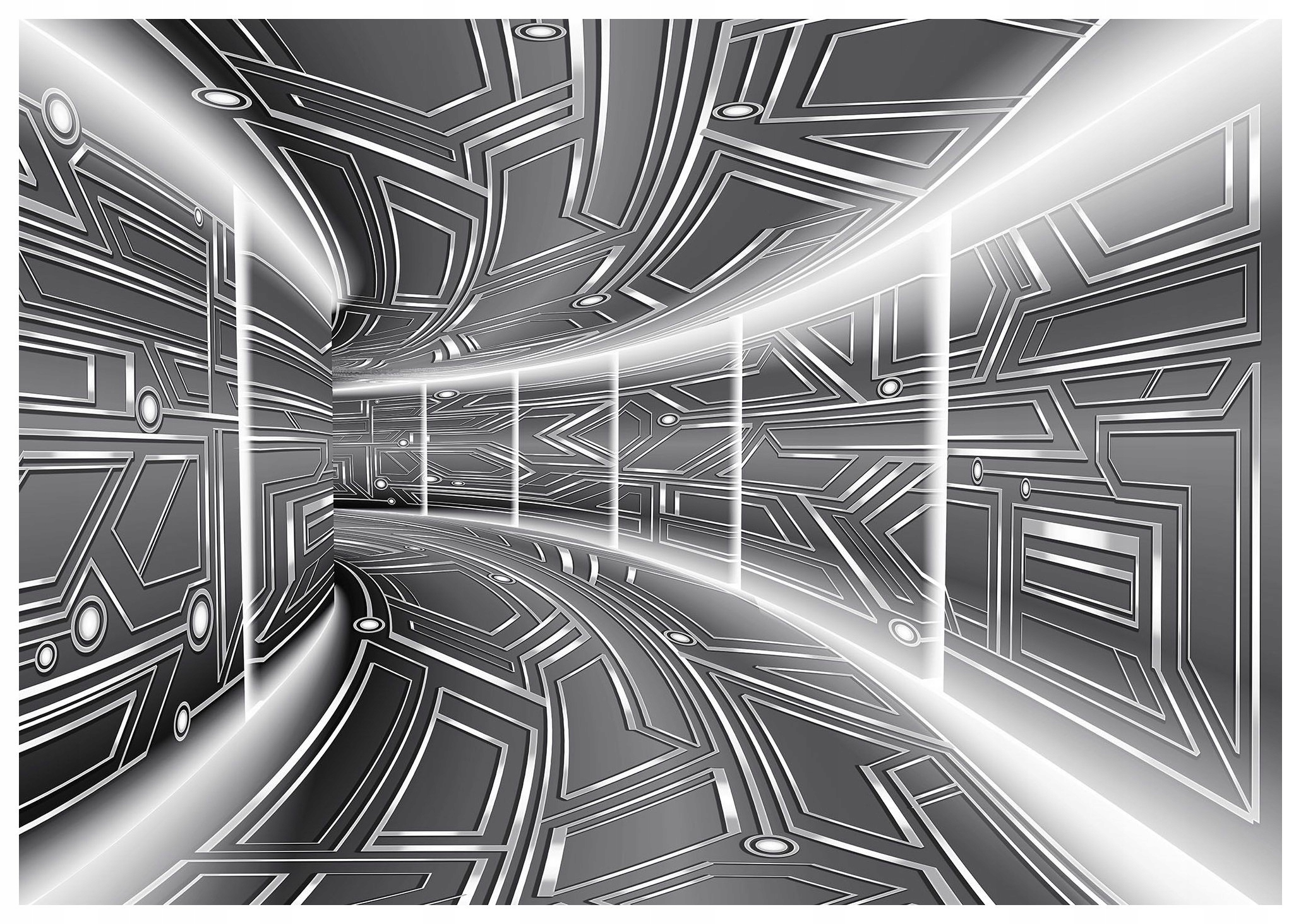 Fototapeta Geometrický tunel Modern Loft minimalismus 350x250 lepidlo