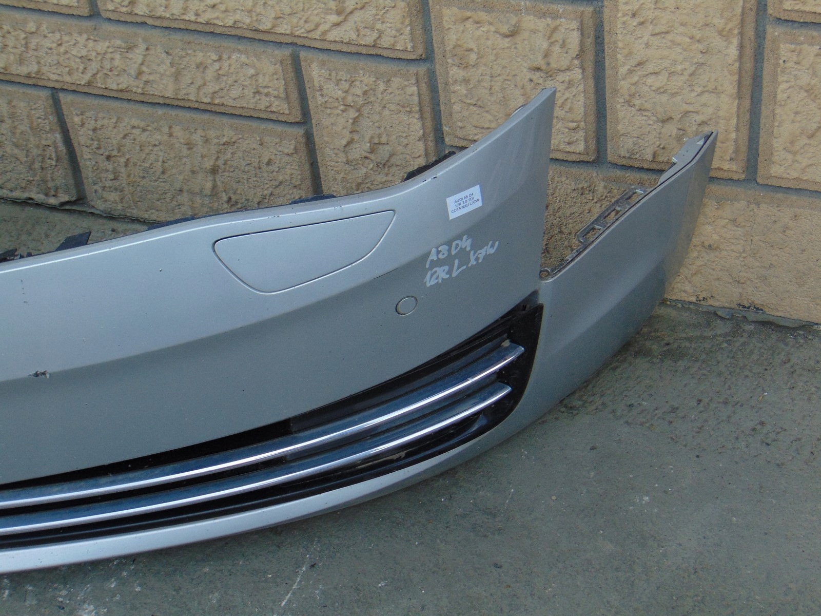 bumper front front AUDI A8 D4 10- LX7W