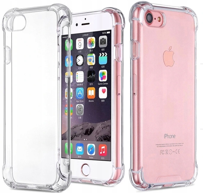 

Etui Pancerne Shockproof do Iphone 6 6S 7 8 +szkło