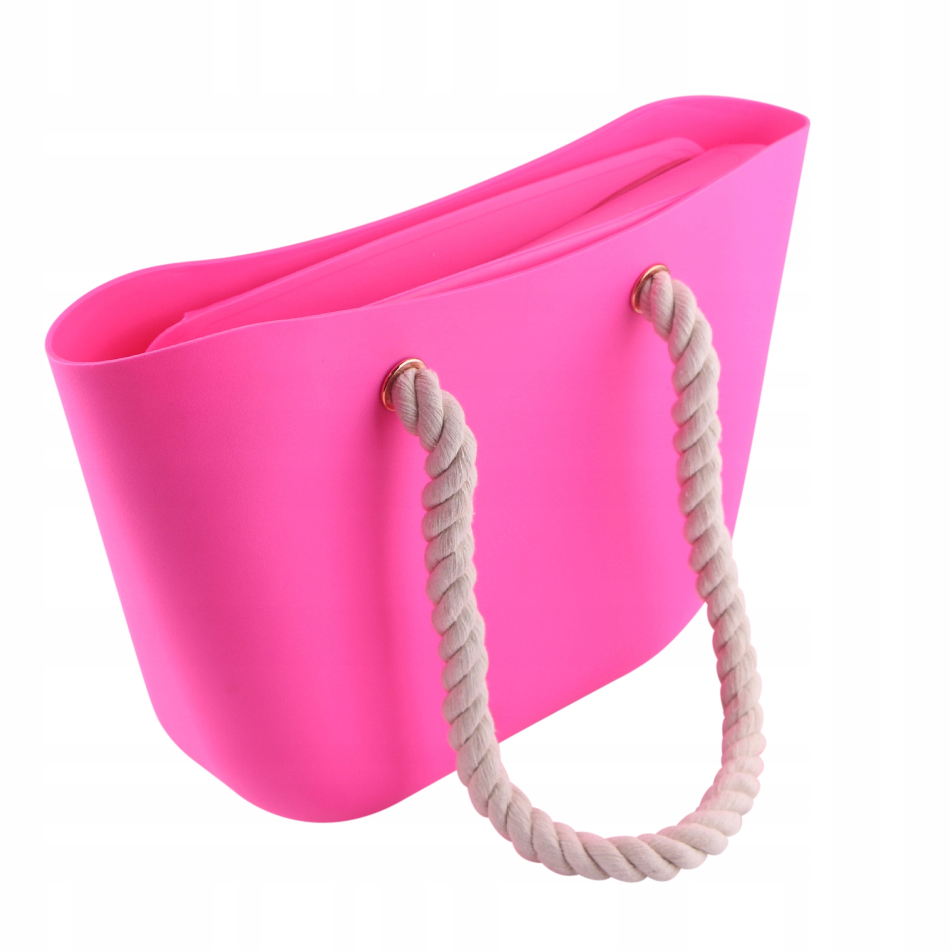 

O Torba Gumowa Torebka Hobo Jelly Shopper Bag Tglb