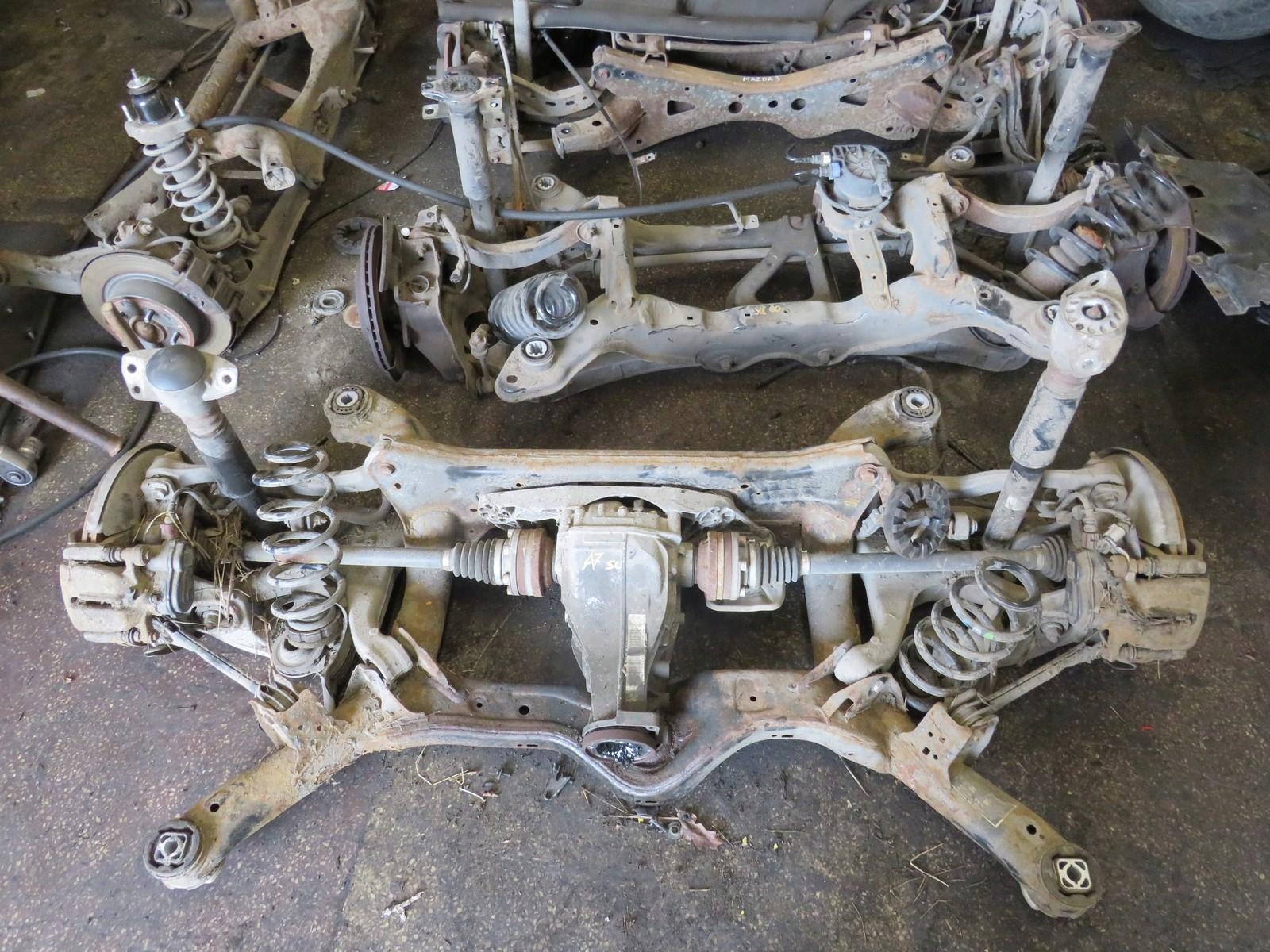 ZAWIESZENIE TYŁ WÓZEK SANKI KOMPLET AUDI A7