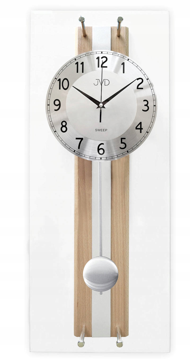 Tiché Drevené Nástenné Hodiny S Kyvadlom NS1088.2