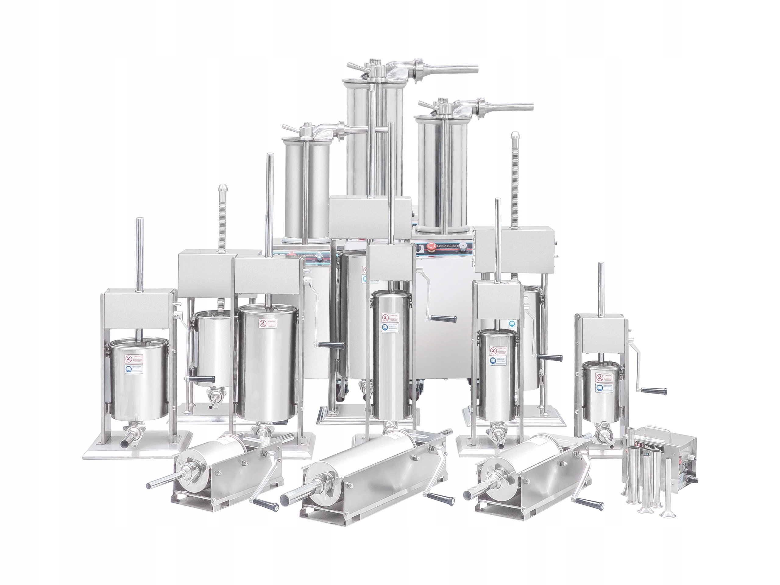 NADZIEWARKA PIONOWA NAPEŁNIACZ DO KIEŁBAS MIĘSA 7L Model SV-7