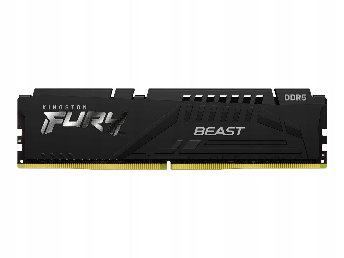 Pamäť Ram pre počítač Kingston Fury Beast DDR5 16GB 6400 CL32 Expo čierna