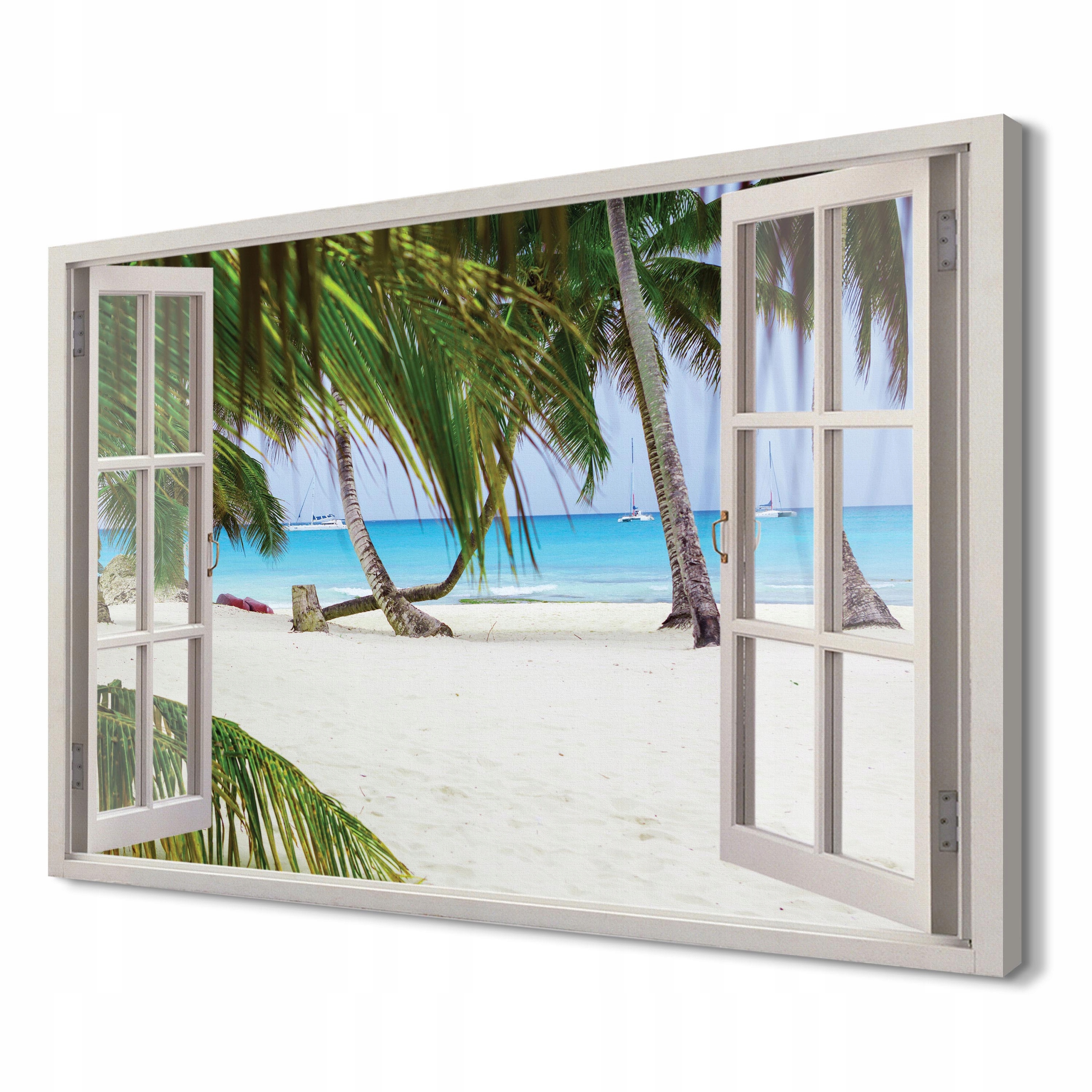 

Tropikalna plaża Fotografia na płótnie 3d 120x80
