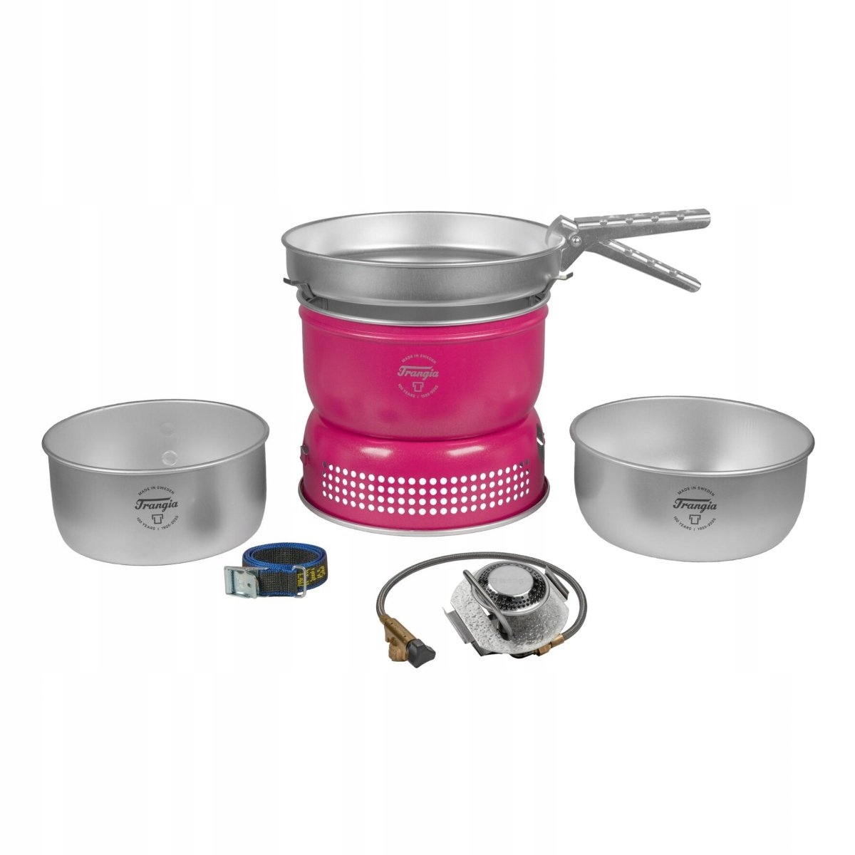 Sada na vaření turistického vařiče Trangia 25 1 Ul Power Růžová