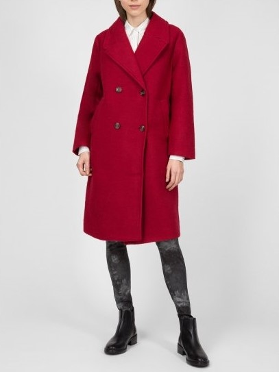 

Pepe Jeans prosty płaszcz Edurne z wełną M/L -70%