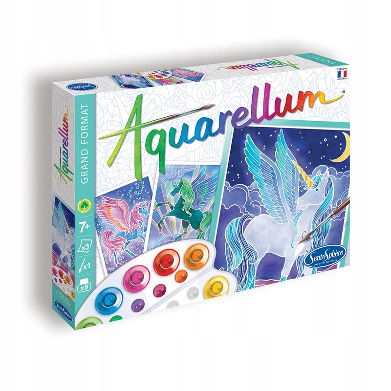 

SentoSphere: zestaw art Aquarellum Pegaz 8+