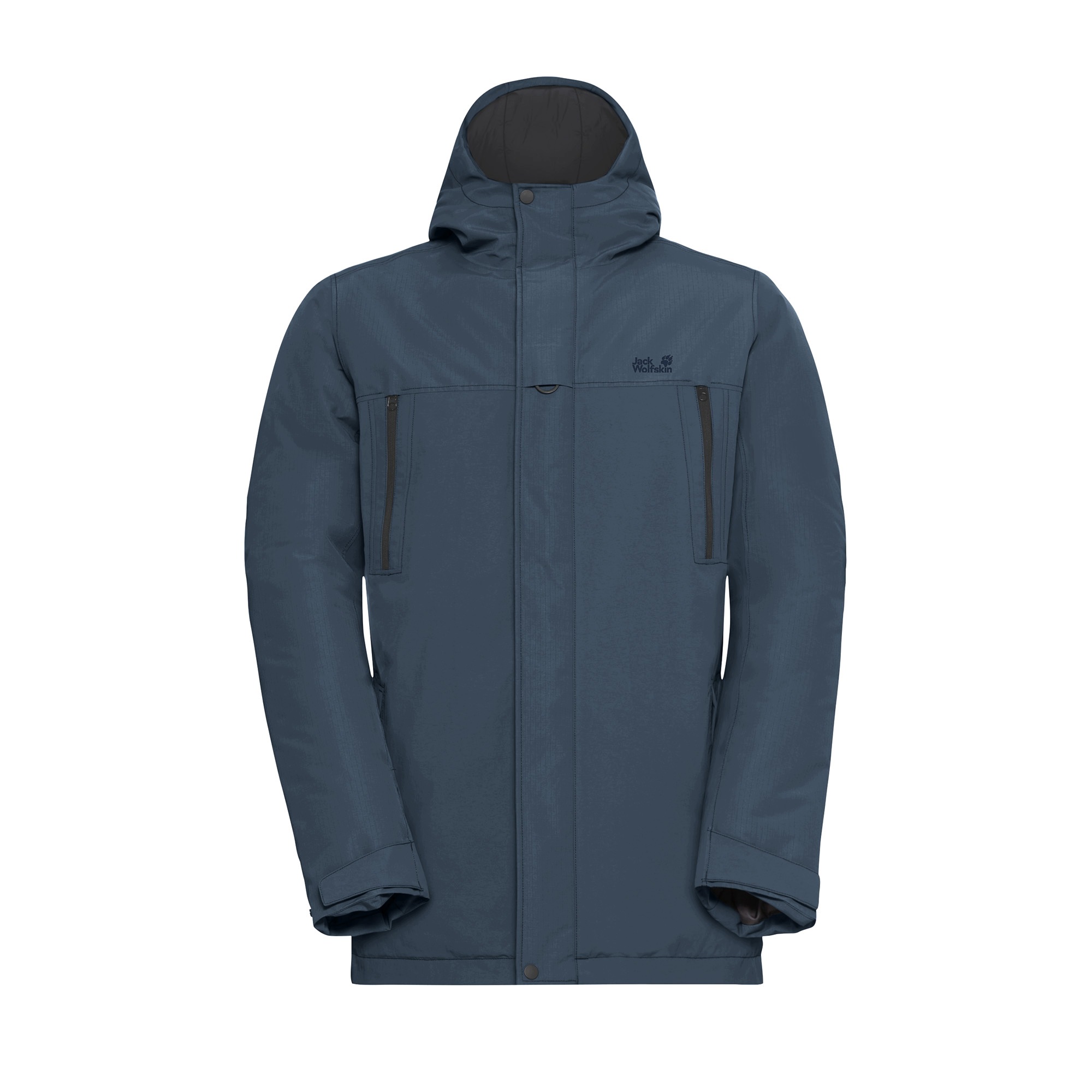 Kurtka ocieplana męska Jack Wolfskin Glacier Shield aluminium blue