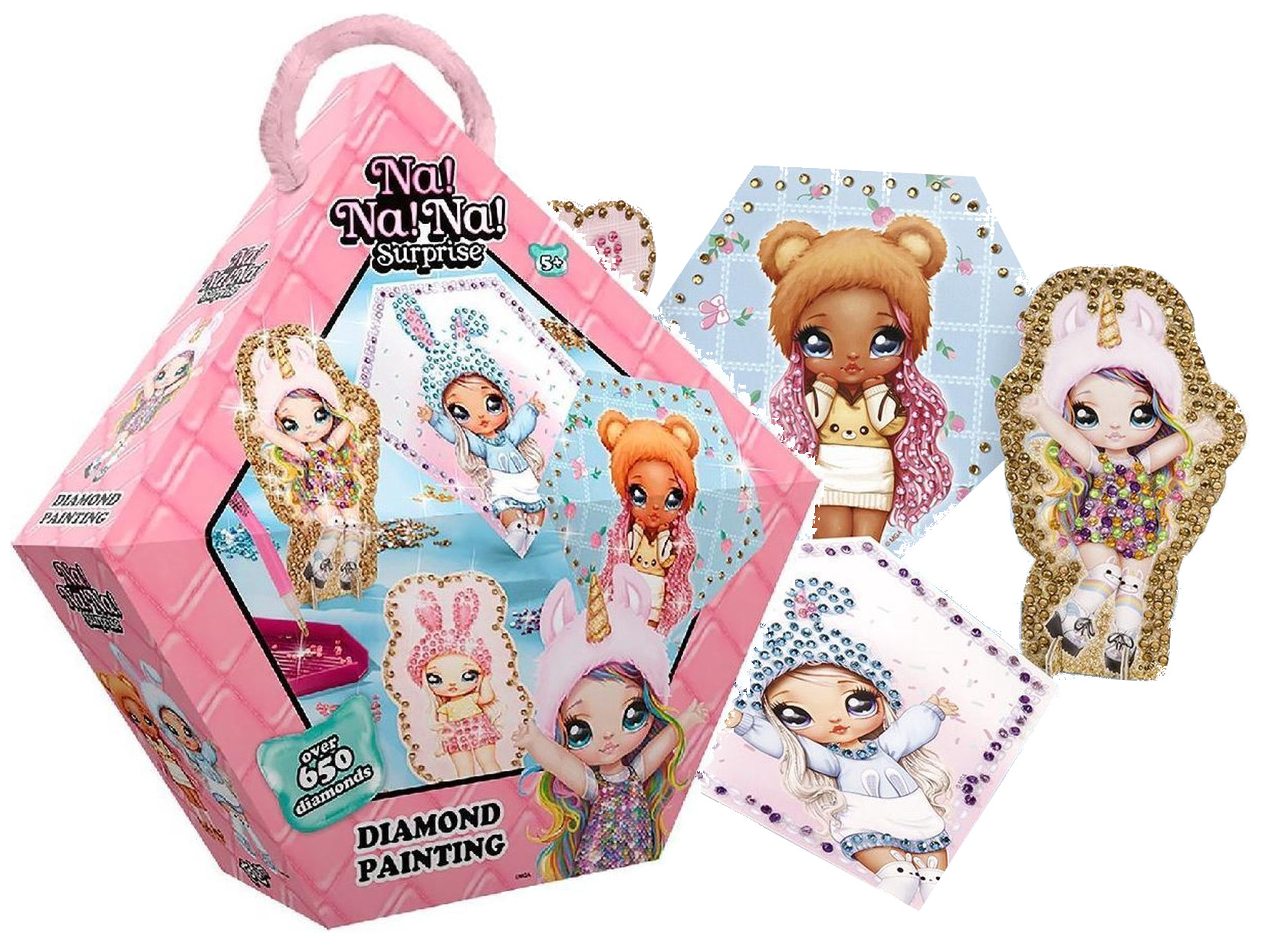 Totum NaNaNa Surprise mozaika diamentowa haft diamentowy zestaw kreatywny d