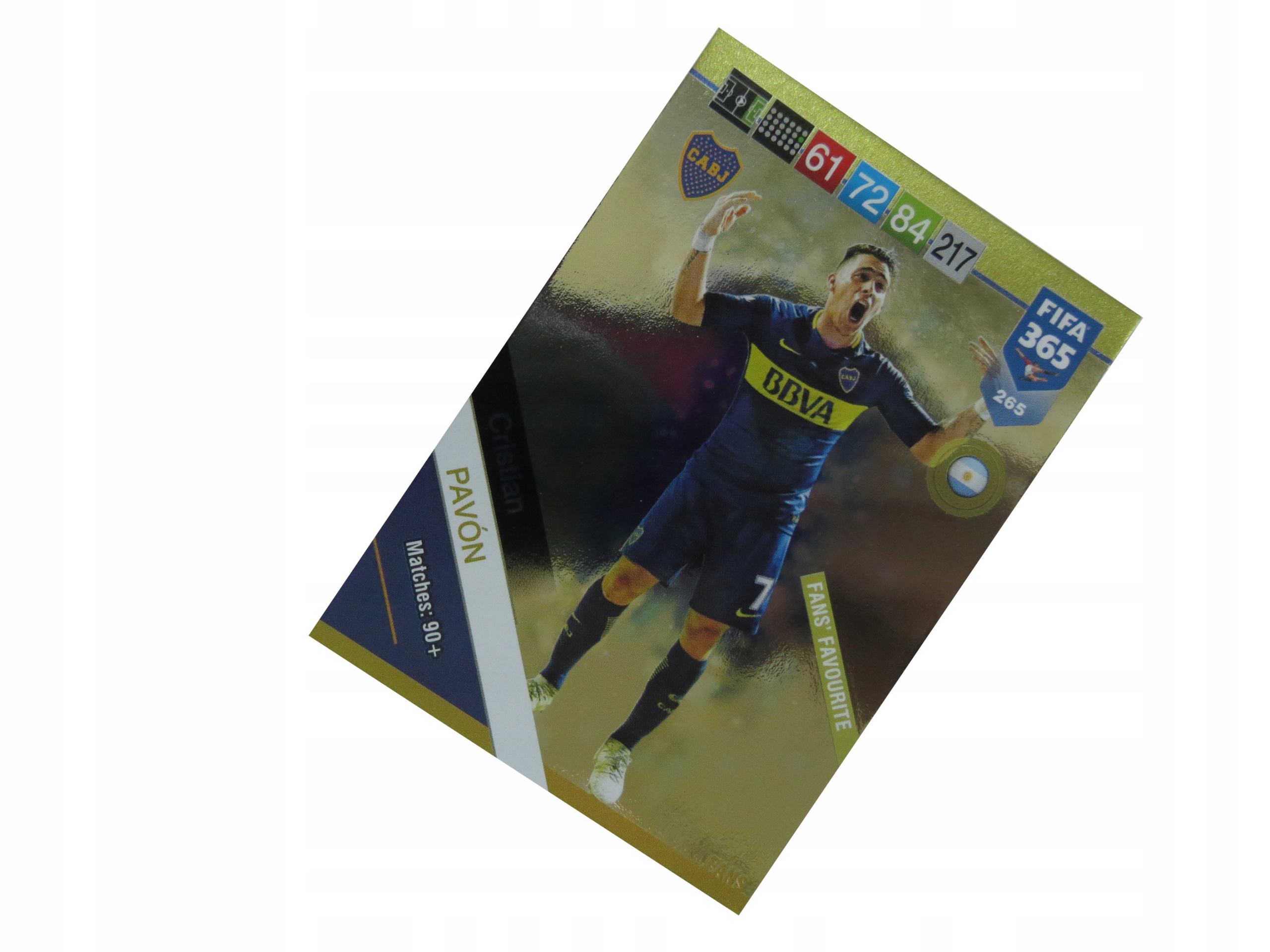 Panini Fifa 365 2019 Karta Fans Favourite 265 Cristian Pavon Boca Juniors