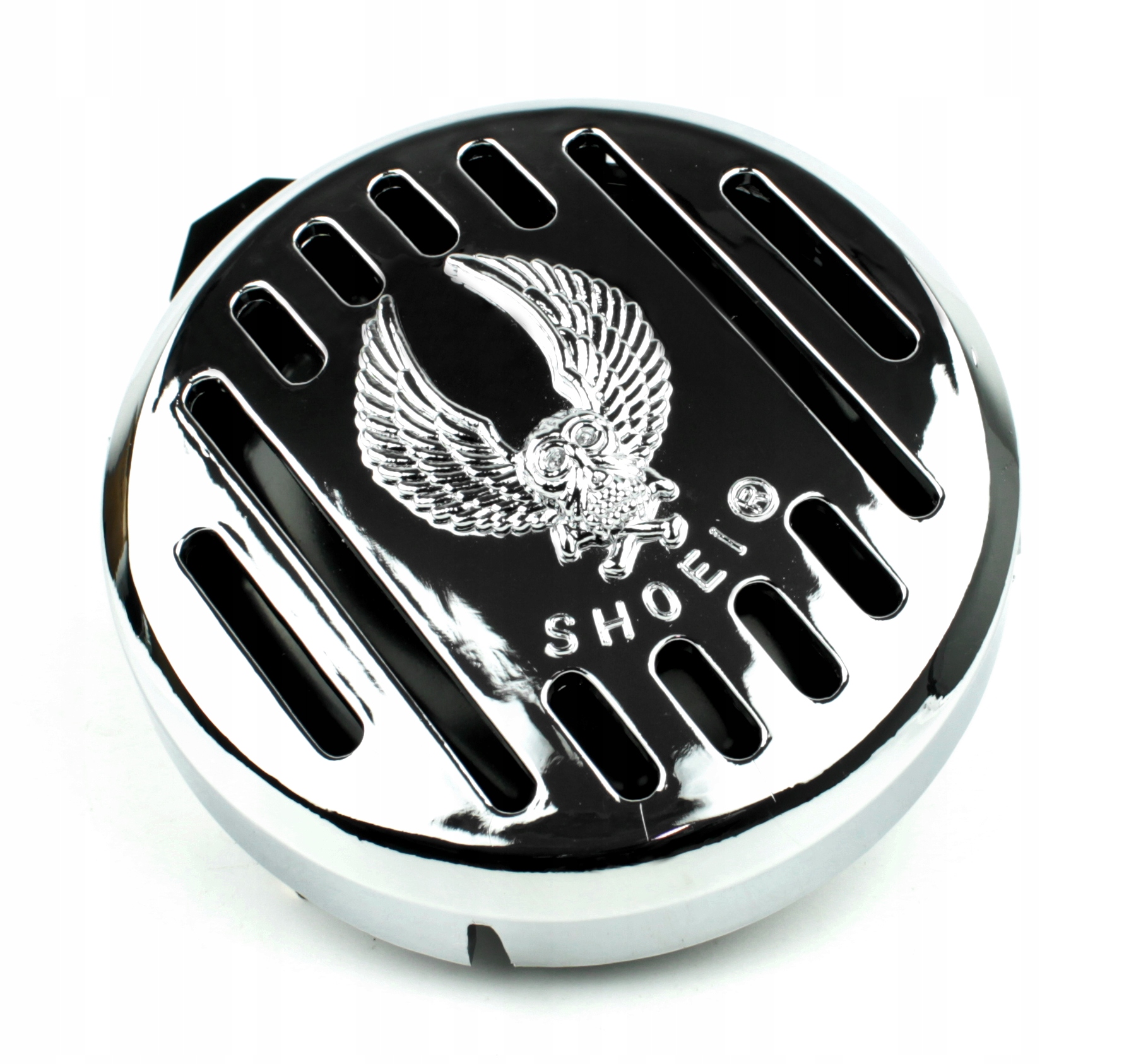 

Sygnał Dźwiękowy Klakson 12V 100MM Orzeł Chrom