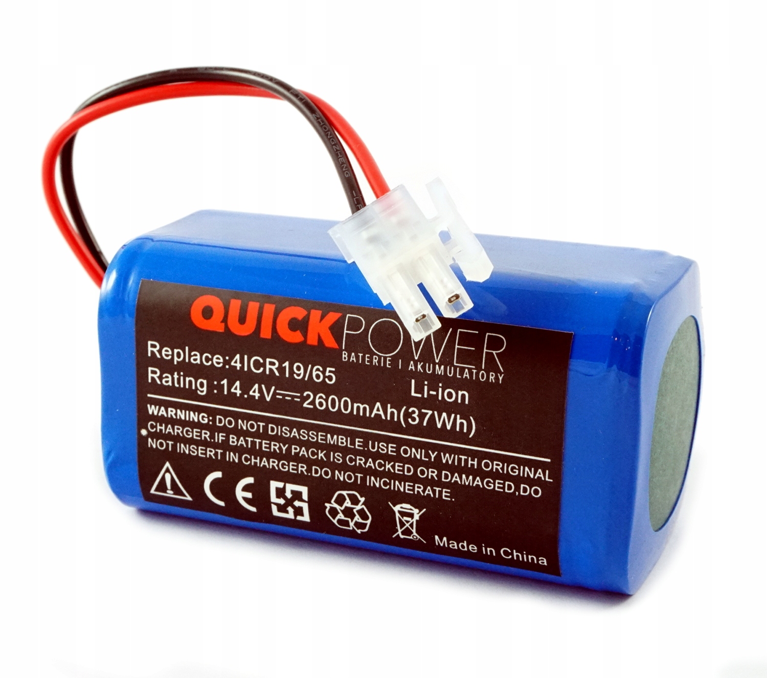 Akumulator Bateria do iLife A4s A6 V7s A8 A9s V7 V7s X620 14,4V 2600mAh