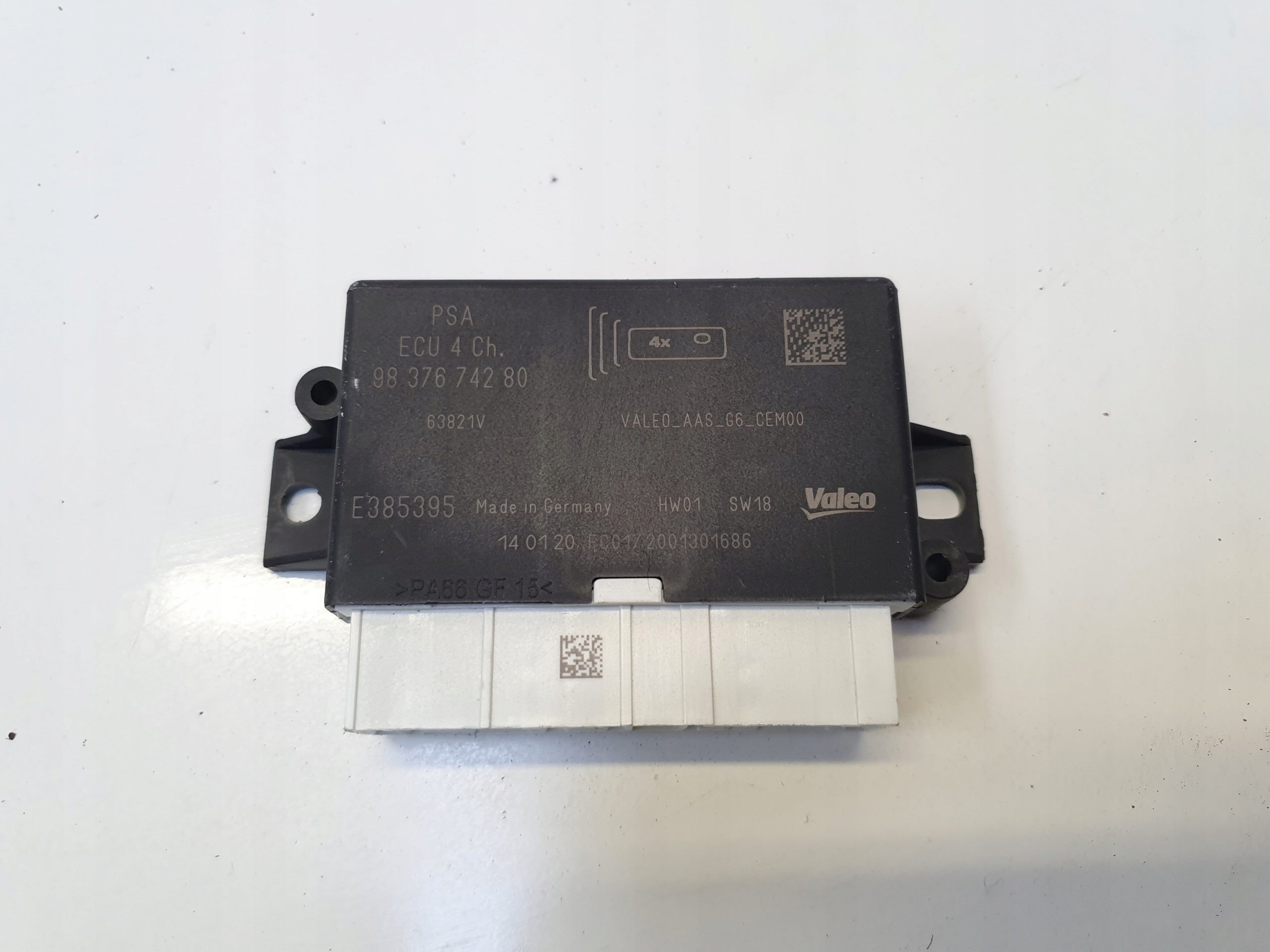 CORSA F modulo CZUJNIKOW parcheggio PDC 9837674280