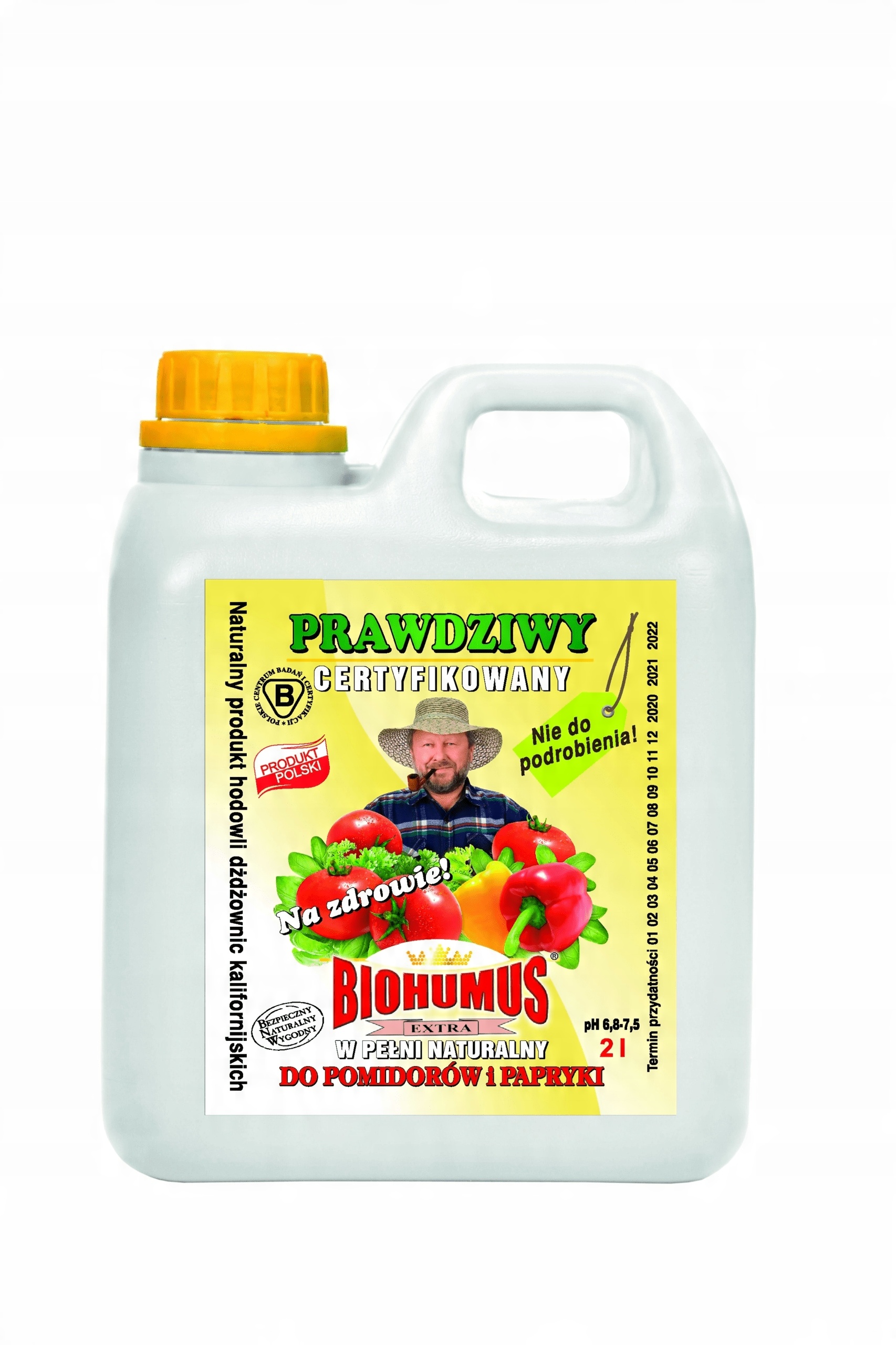 

Biohumus Extra Pomidor Papryka nawóz organiczny 2L