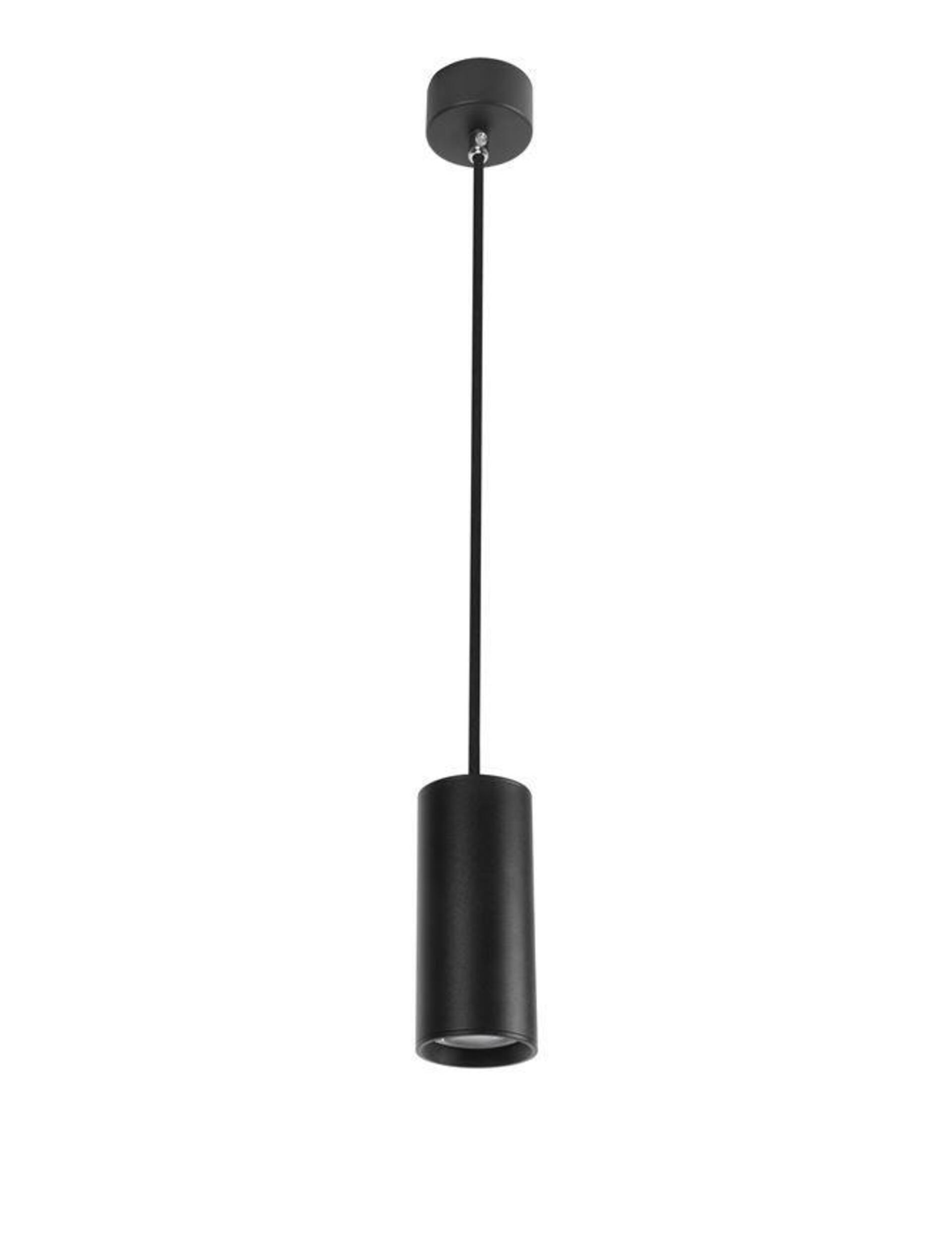 Závěsné svítidlo Nova Luce Aila GU10 1x10W černé IP20