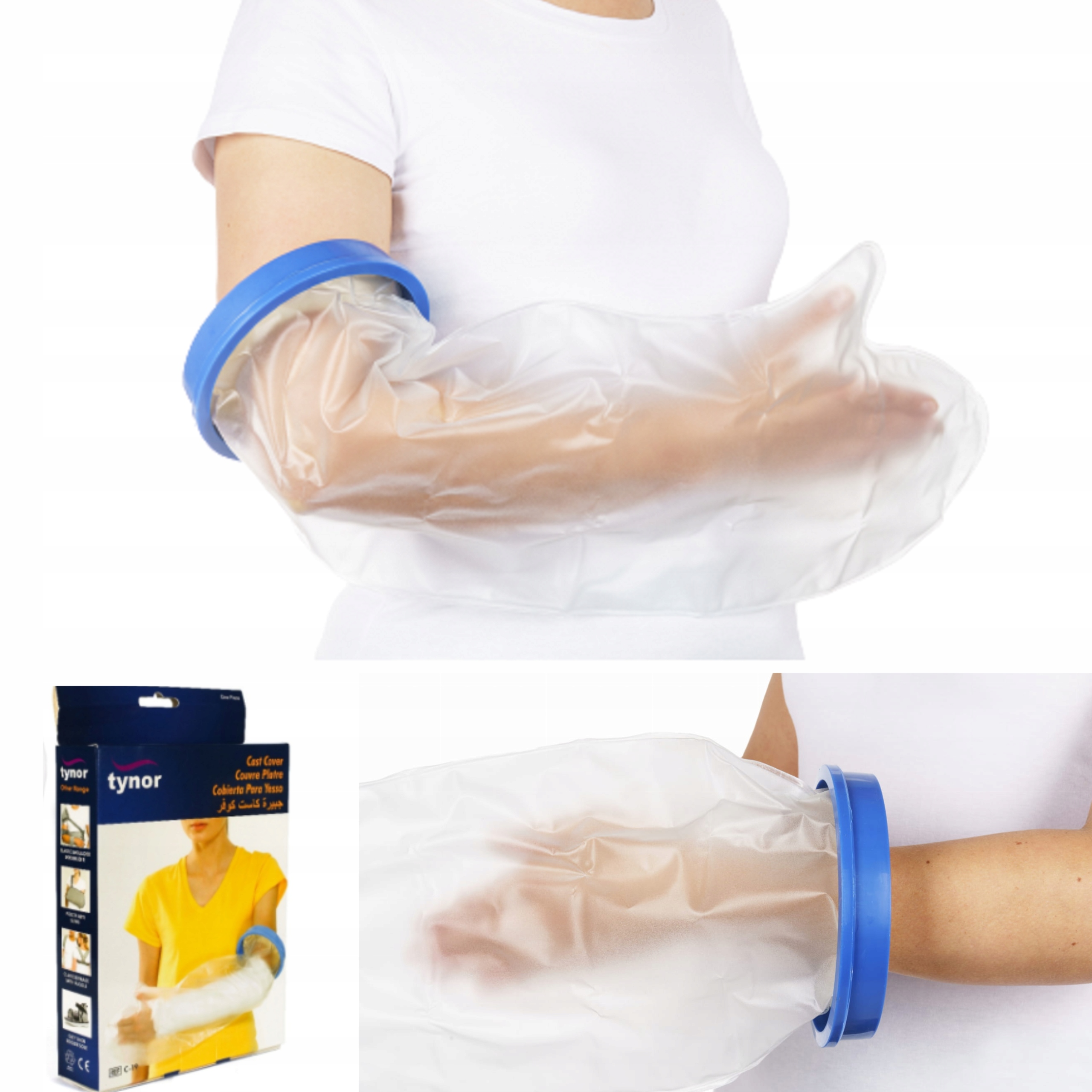 Wodoodporny Ochraniacz na Gips na Rękę - Niska cena na Allegro