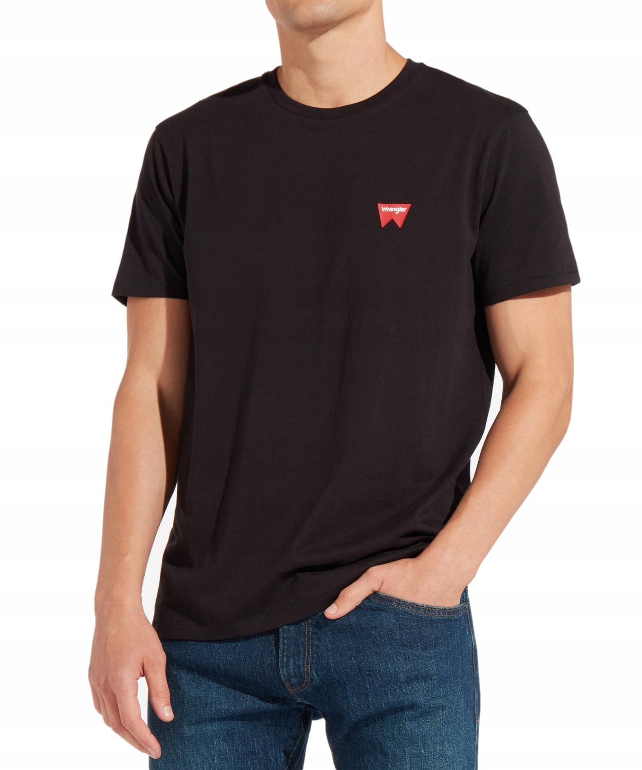 

T-shirt Wrangler Ss Sign Off Tee W7C07D301 Blk 4XL