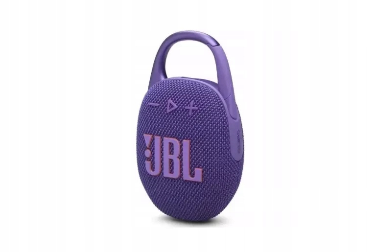 Głośnik Przenośny Jbl Clip 5 Mobilny Bluetooth 7W Fioletowy Bezprzewodowy
