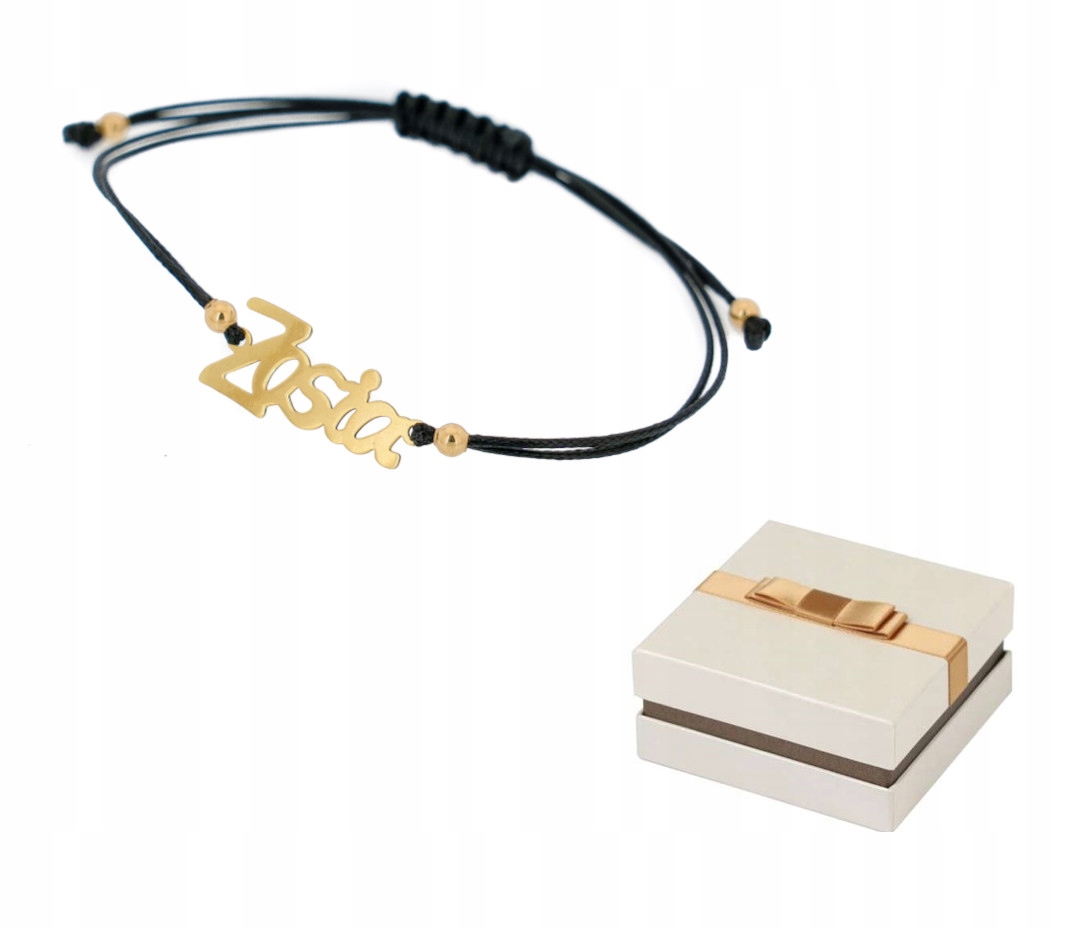 Zlato 585 Zlatý náramek Jméno Zosia 14 karátů BZ53