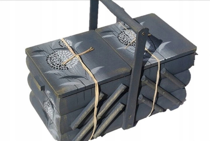 Nitě náčiní nádoba nitě Krabička dárek