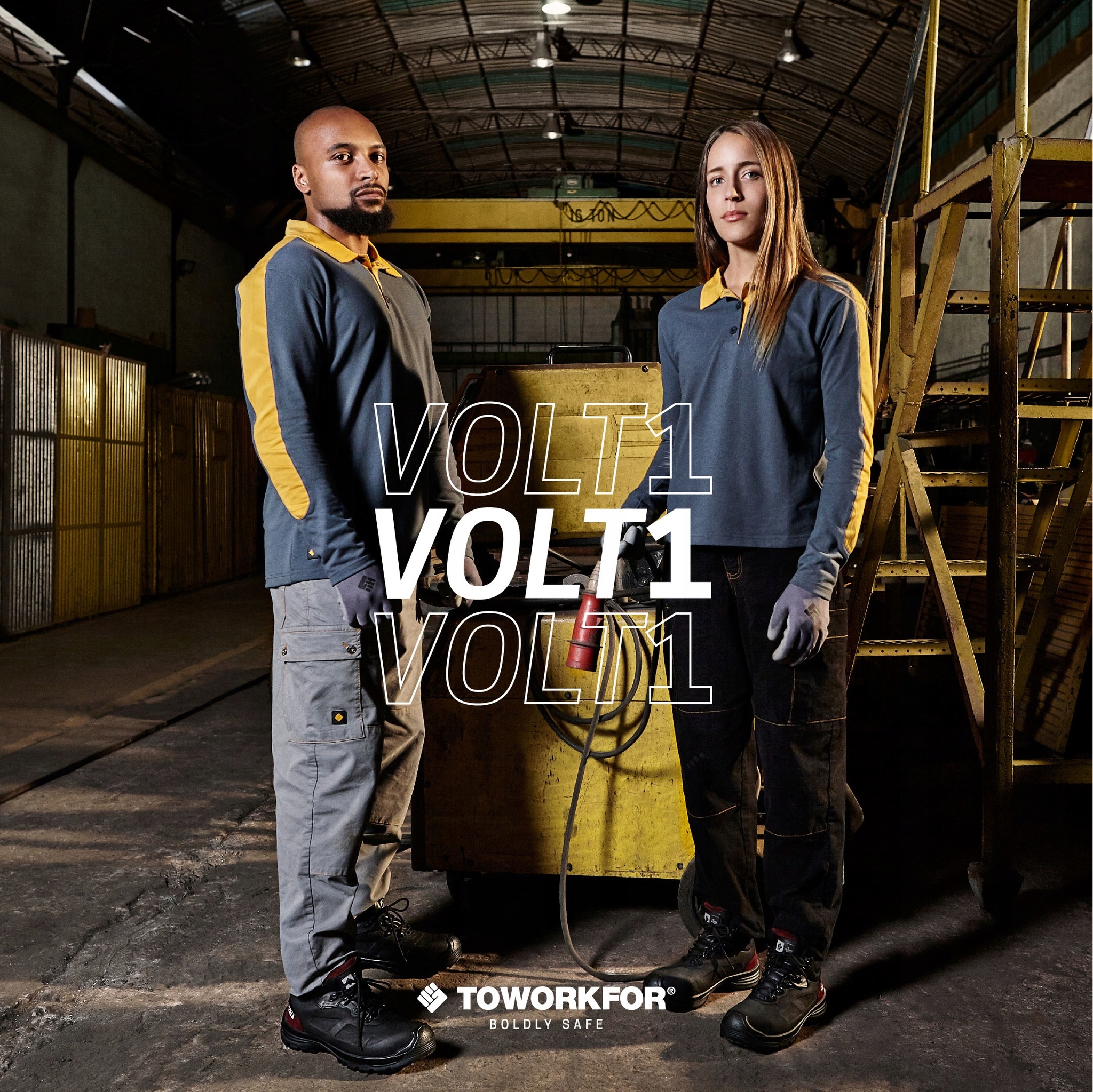 Wysokie Obuwie Buty robocze Elektroizolacyjne ToWorkFor WATT VOLT1 Roz. 47 Typ wiązane