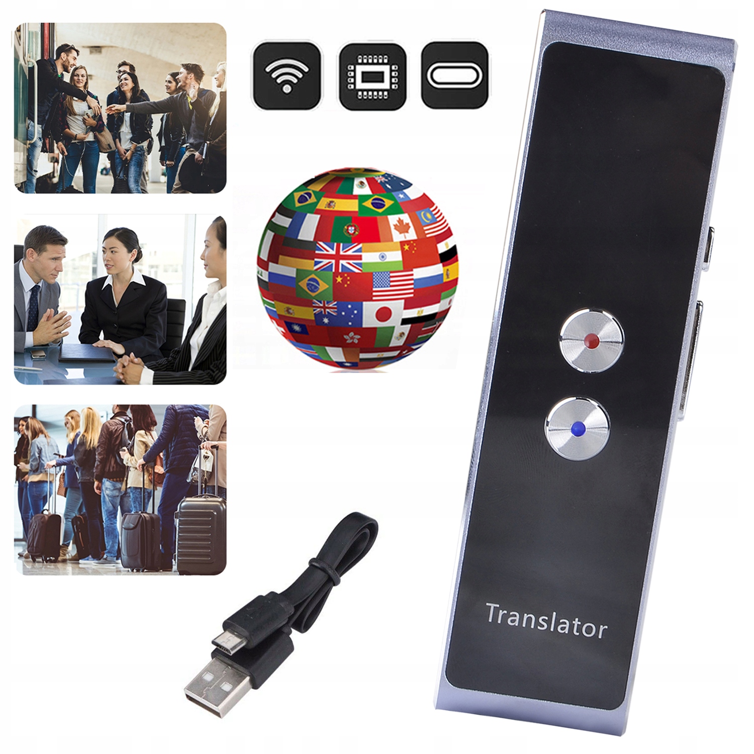 Elektronický Překladač Řeči, Zařízení Pro Překlad Jazyka, 33 Jazyků