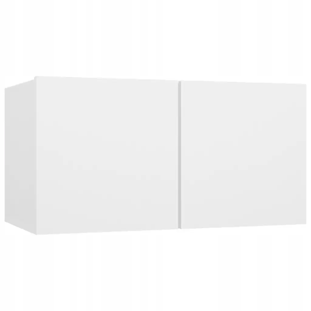 Wisząca szafka HiFi biała 60x30x30cm