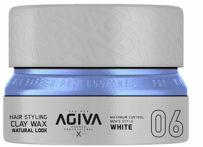 

Agiva glinka do włosów clay natural look 06 white