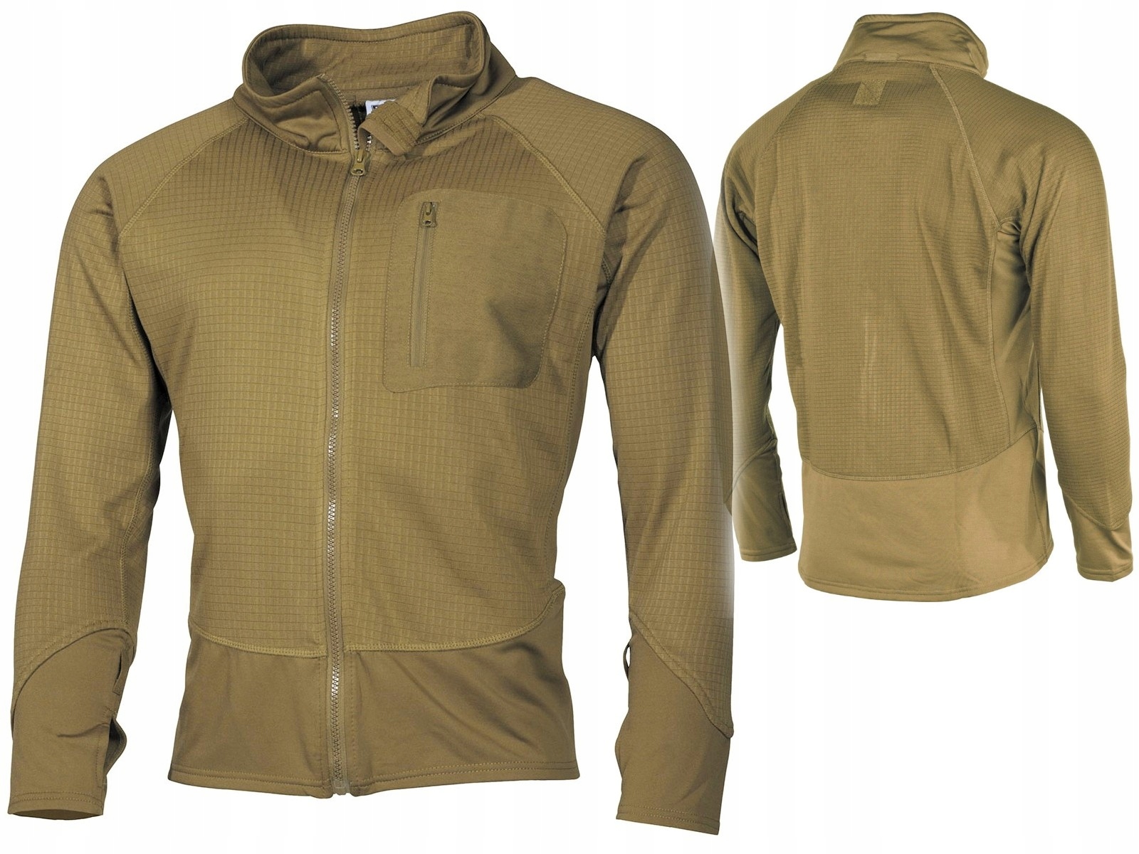 Bluza termoaktywna podpinka Tactical Coyote Tan, Mfh, polar M