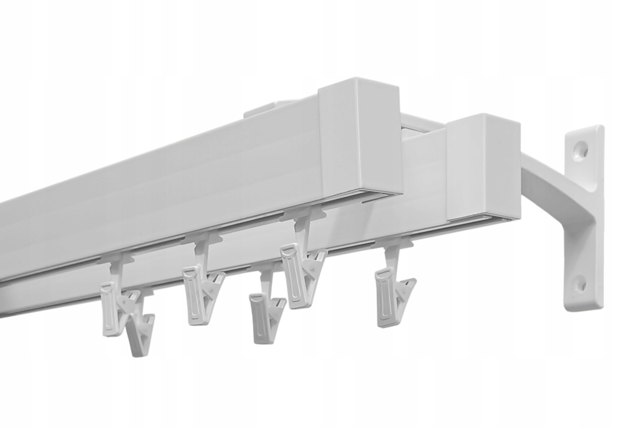 Dvojitý Apartmánový Záves Alu, Biely, Prestige, 300 CM