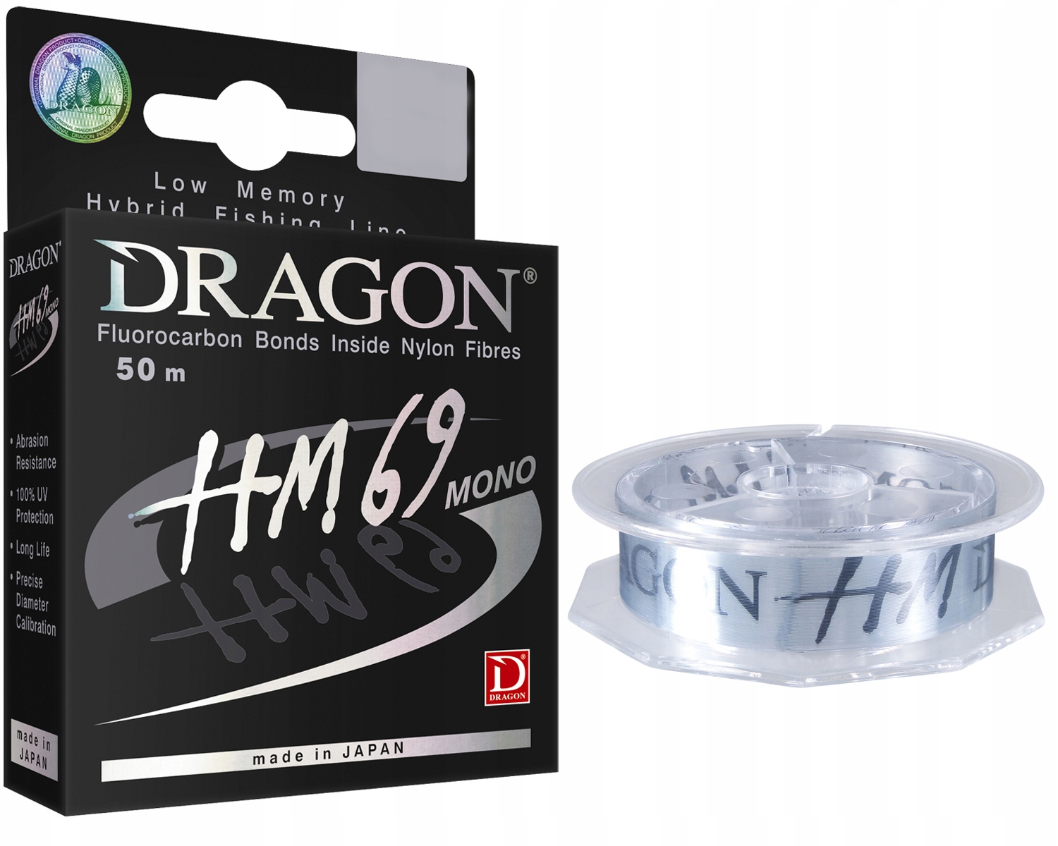 Żyłka Dragon HM69 Pro 0,08mm 50m Jasnoniebieska